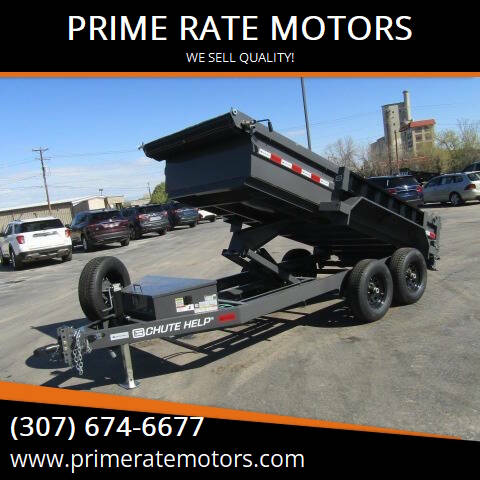 2026 CHUTE HELP 5FT X 12FT DUMP TRAILER