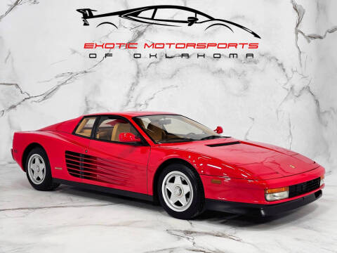 1988 Ferrari Testarossa for sale at Exotic Motorsports of Oklahoma in Edmond OK