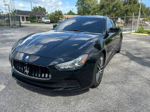 2016 Maserati Ghibli for sale at AUTO BURGOS in Hollywood FL