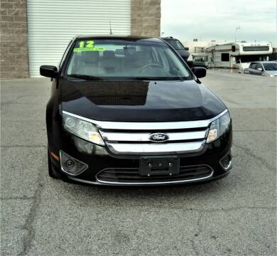 2012 Ford Fusion for sale at DESERT AUTO TRADER in Las Vegas NV