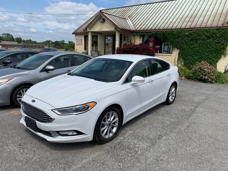 2017 Ford Fusion for sale at RJD Enterprize Auto Sales in Scotia NY