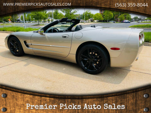 2001 Chevrolet Corvette for sale at Premier Picks Auto Sales in Bettendorf IA
