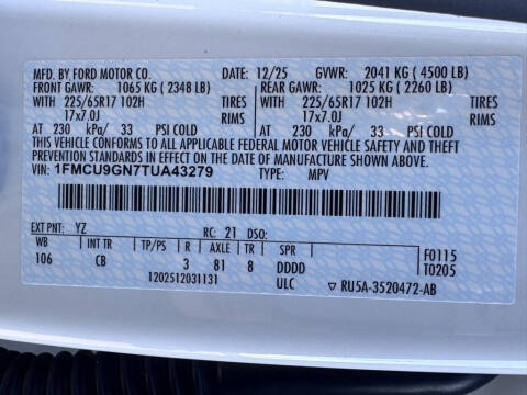 2026 Ford Escape Active