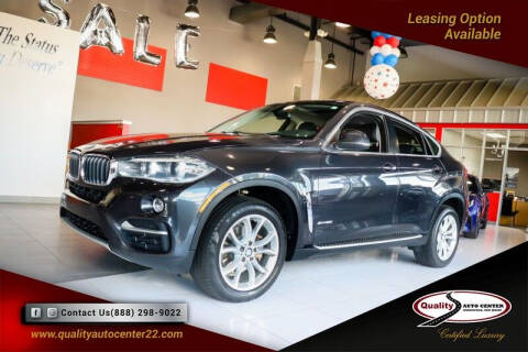 2015 BMW X6 for sale at Quality Auto Center in Springfield NJ