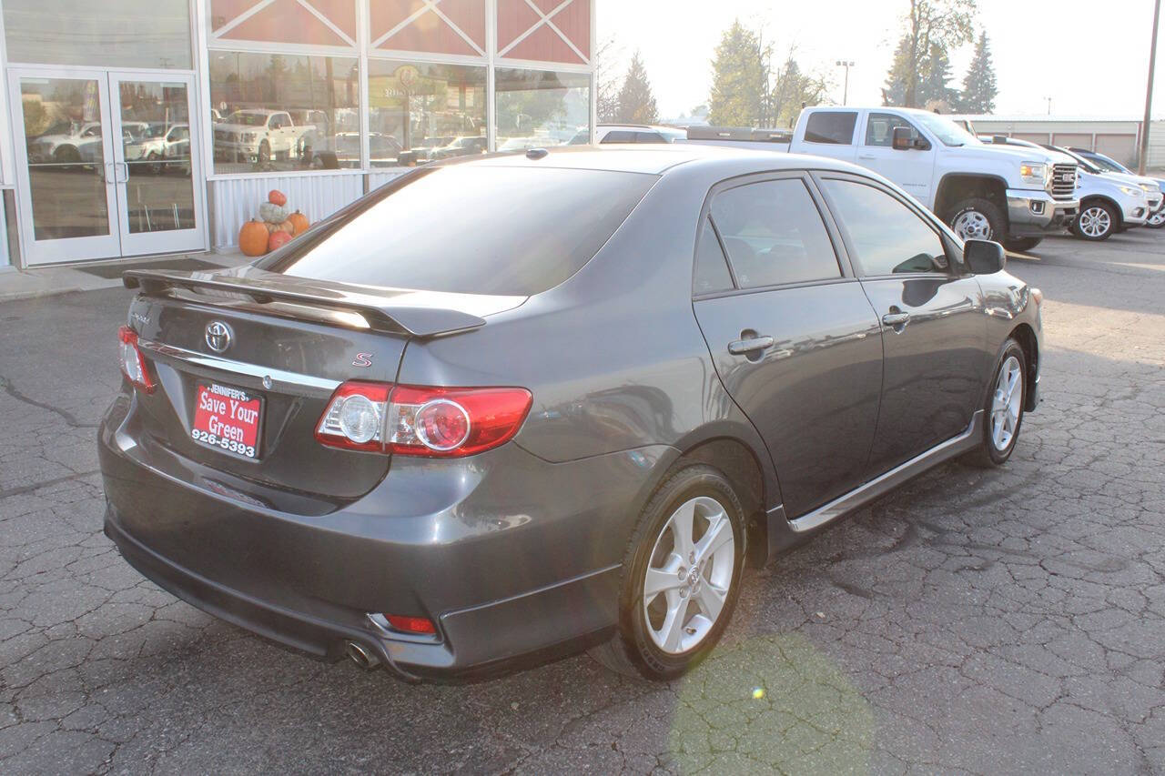 2012 Toyota Corolla for sale at Jennifer's Auto Sales & Service in Spokane Valley, WA