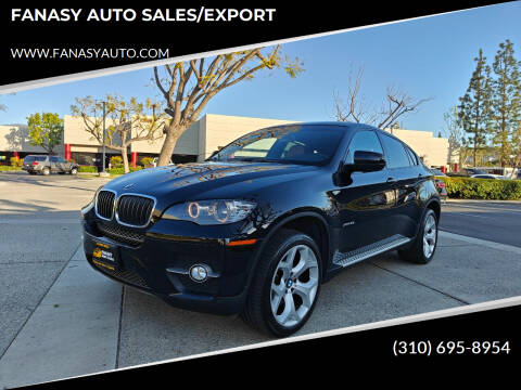 2011 BMW X6 for sale at FANASY AUTO SALES/EXPORT in Yorba Linda CA