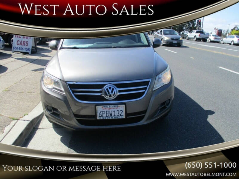 2011 Volkswagen Tiguan for sale at West Auto Sales in Belmont CA