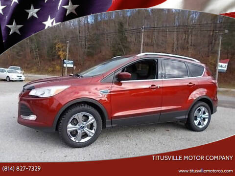 2015 Ford Escape for sale at Titusville Motor Company in Titusville PA