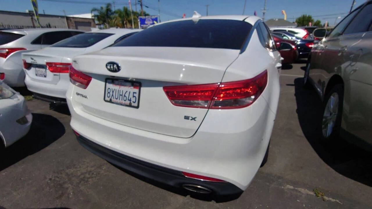 White 2016 Kia Optima EX EX 4dr Sedan 7