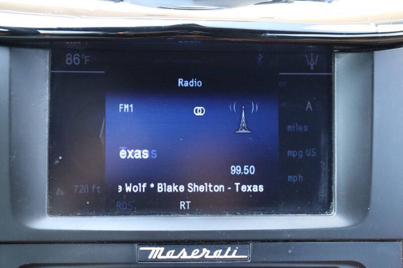 2014 Maserati GranTurismo Sport