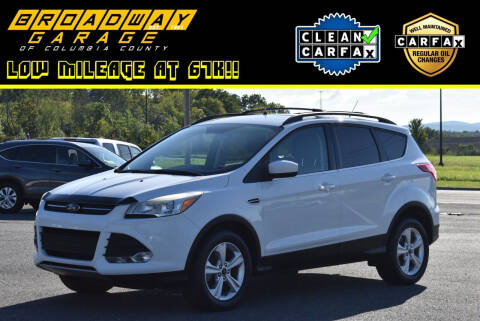 2016 Ford Escape for sale at Broadway Garage of Columbia County Inc. in Hudson NY
