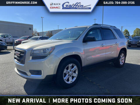 2013 GMC Acadia for sale at Griffin Mitsubishi in Monroe NC