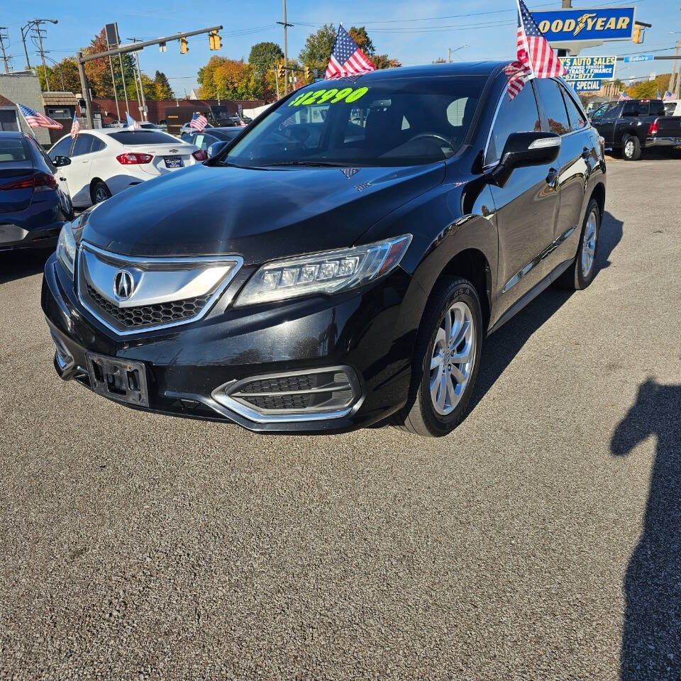 2017 Acura RDX for sale at Norman's Auto Sales in Cleveland, OH