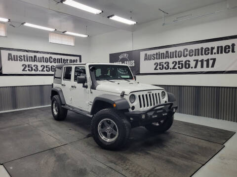 2013 Jeep Wrangler Unlimited for sale at Austin's Auto Sales in Edgewood WA