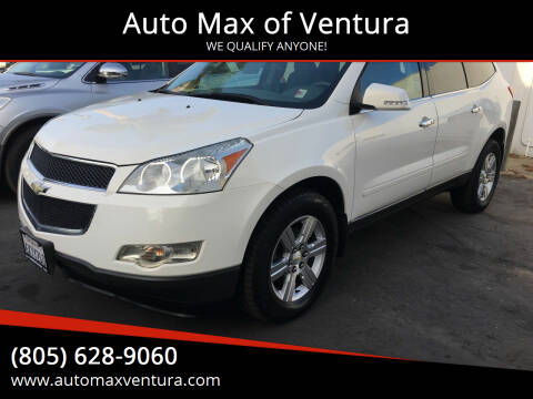 2012 Chevrolet Traverse for sale at Auto Max of Ventura in Ventura CA