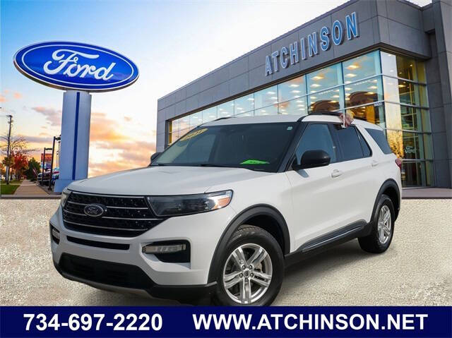 2021 Ford Explorer for sale at Atchinson Ford Sales Inc in Belleville MI