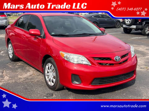 2012 Toyota Corolla for sale at Mars Auto Trade LLC in Orlando FL