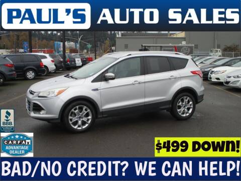 2014 Ford Escape for sale at Paul's Auto Sales in Eugene OR