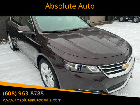 2015 Chevrolet Impala for sale at Absolute Auto in Baraboo WI