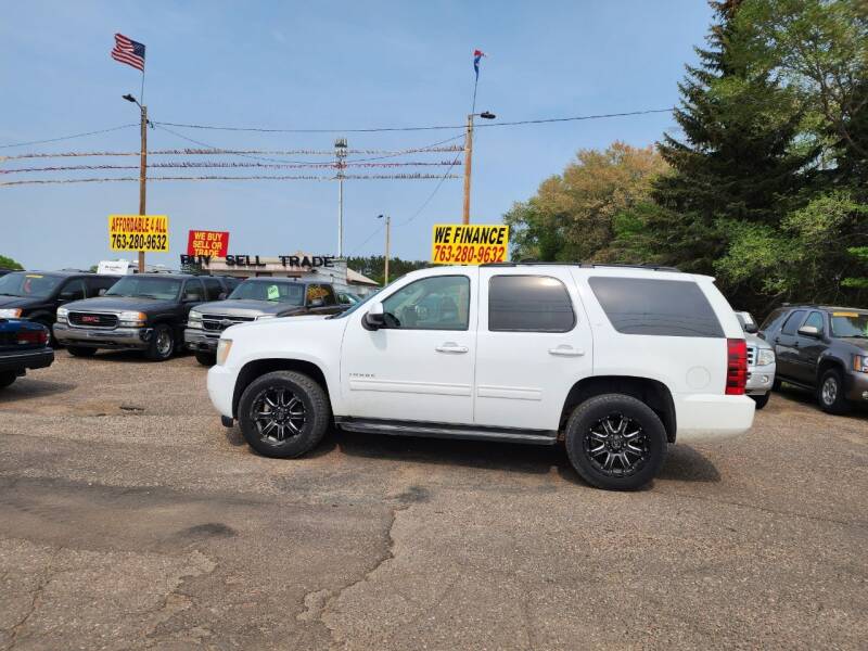 2010 Chevrolet Tahoe for sale at Affordable 4 All Auto Sales in Elk River MN