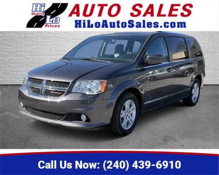 2018 Dodge Grand Caravan for sale at Hi-Lo Auto Sales in Frederick MD