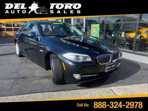 2013 BMW 5 Series for sale at DEL TORO AUTO SALES in Auburn WA