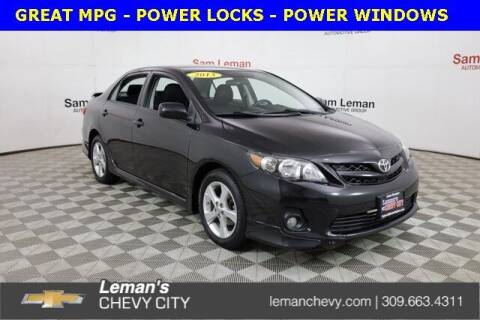 2013 Toyota Corolla for sale at Leman's Chevy City in Bloomington IL