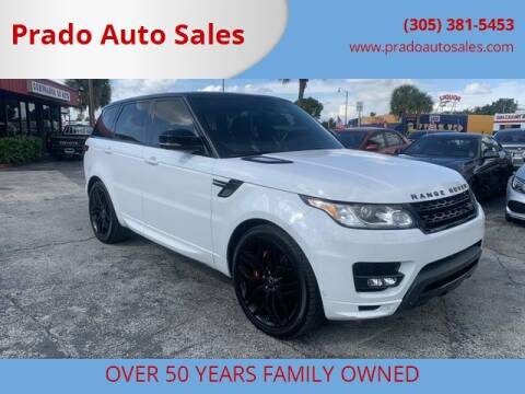 2015 Land Rover Range Rover Sport for sale at Prado Auto Sales in Miami FL