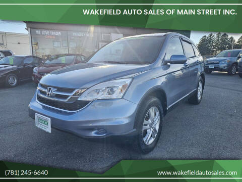 2011 Honda CR-V for sale at Wakefield Auto Sales of Main Street Inc. in Wakefield MA