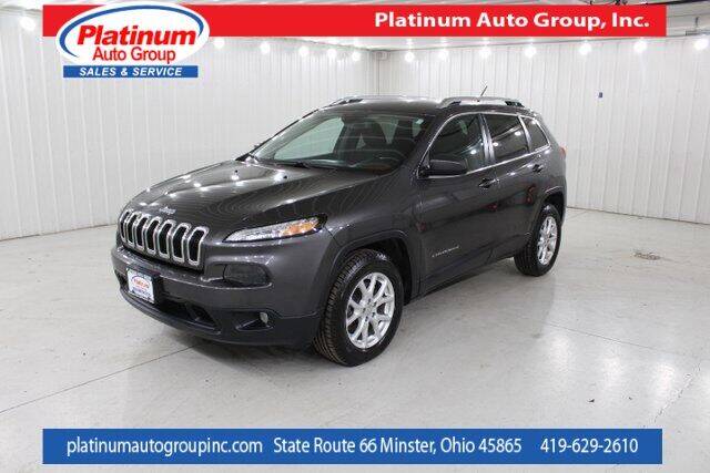 2015 Jeep Cherokee for sale at Platinum Auto Group Inc. in Minster OH