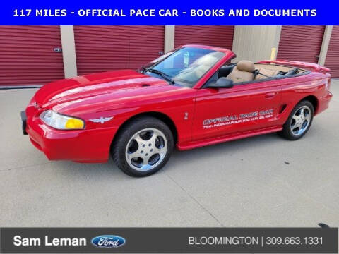 1994 Ford Mustang SVT Cobra for sale at Sam Leman Ford in Bloomington IL