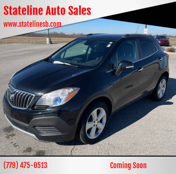 2015 Buick Encore for sale at Stateline Auto Sales in South Beloit IL