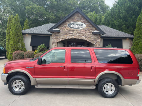 2001 Ford Excursion for sale at Hoyle Auto Sales in Taylorsville NC