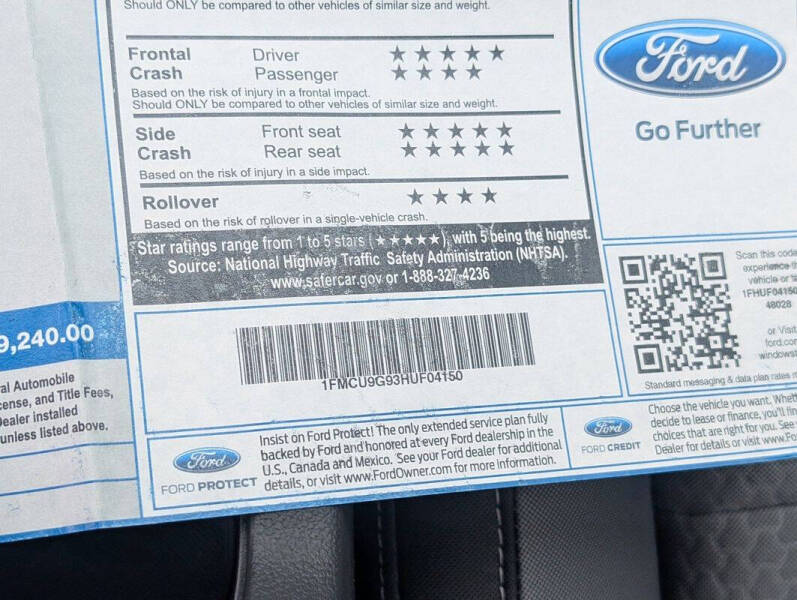 2017 Ford Escape SE