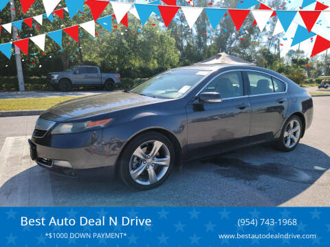 2012 Acura TL for sale at Best Auto Deal N Drive in Hollywood FL