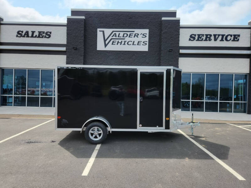 2023 NEW  CARGO PRO STEALTH 6X12 for sale at VALDER'S VEHICLES in Hinckley MN