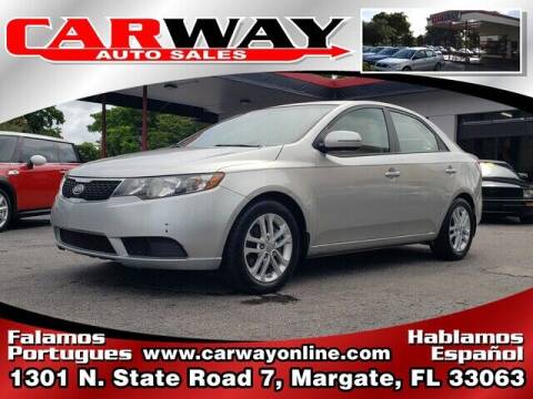 2011 Kia Forte for sale at CARWAY Auto Sales in Margate FL