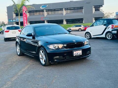 2009 BMW 1 Series for sale at MotorMax in San Diego CA