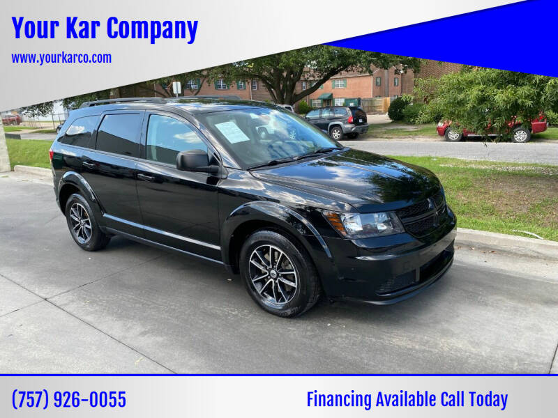 2018 Dodge Journey for sale at Your Kar Company in Norfolk VA