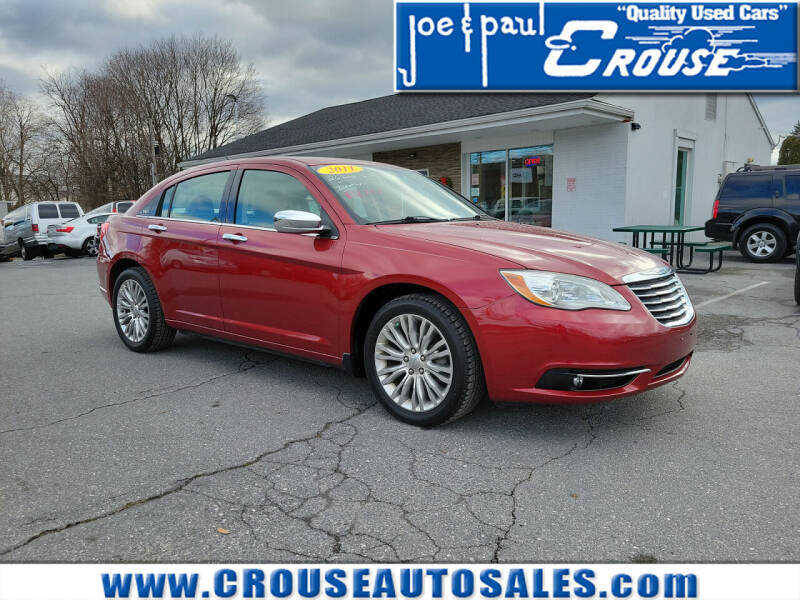 2011 Chrysler 200 for sale at Joe and Paul Crouse Inc. in Columbia PA