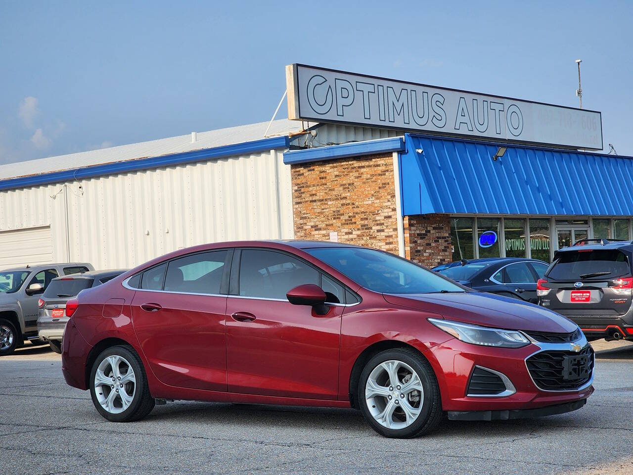 2019 Chevrolet Cruze for sale at Optimus Auto in Omaha, NE