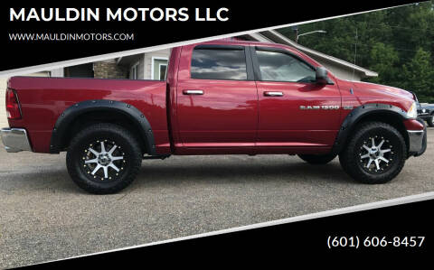 2012 RAM Ram Pickup 1500 for sale at MAULDIN MOTORS LLC in Sumrall MS