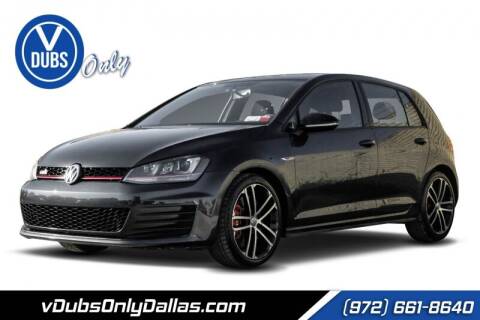 2017 Volkswagen Golf GTI for sale at VDUBS ONLY in Plano TX