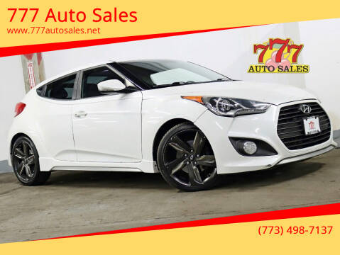 2013 Hyundai Veloster for sale at 777 Auto Sales in Bedford Park IL