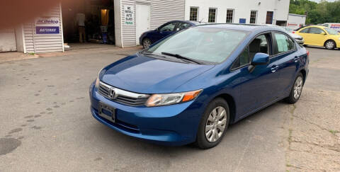 2012 Honda Civic for sale at Manchester Auto Sales in Manchester CT