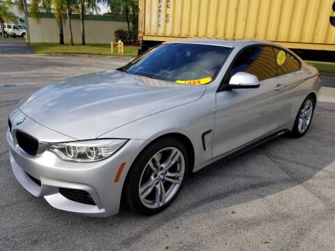 2014 BMW 4 Series for sale at BETHEL AUTO DEALER, INC in Miami FL