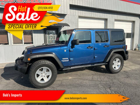 2010 Jeep Wrangler Unlimited for sale at Bob's Imports in Clinton IL