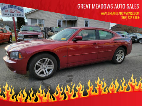 2006 Dodge Charger for sale at GREAT MEADOWS AUTO SALES in Great Meadows NJ