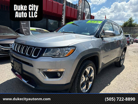 2021 Jeep Compass for sale at Duke City Auto LLC in Gallup NM