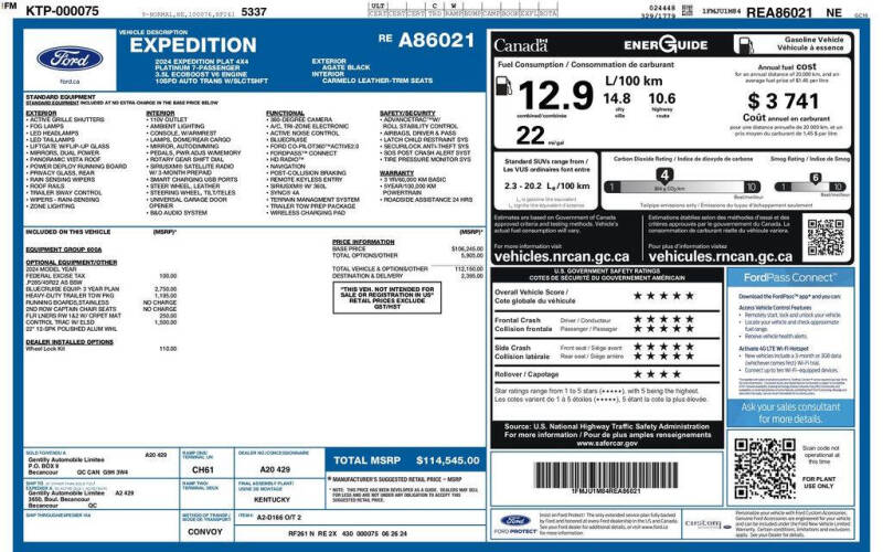 2024 Ford Expedition Platinum